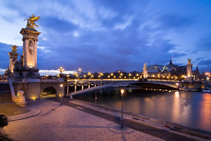 Pont Alexandre III et Grand Palais © David Briard