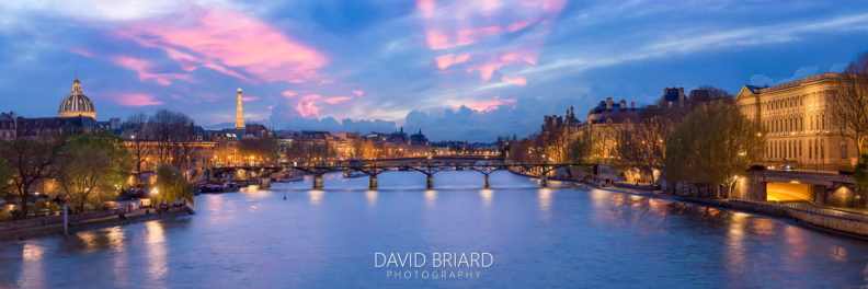 Pont des Arts at night © David Briard
