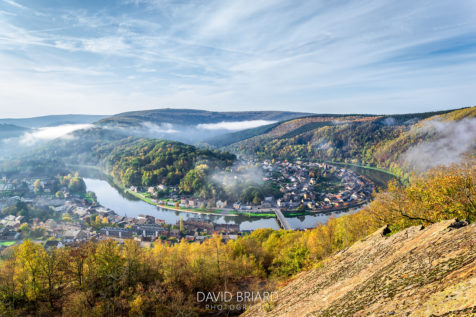 Monthermé from La Roche à 7 Heures © David Briard