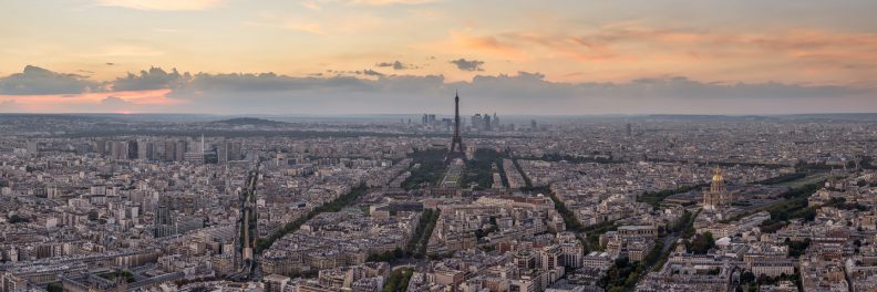 Vue panoramique de Paris et la Défense © David Briard