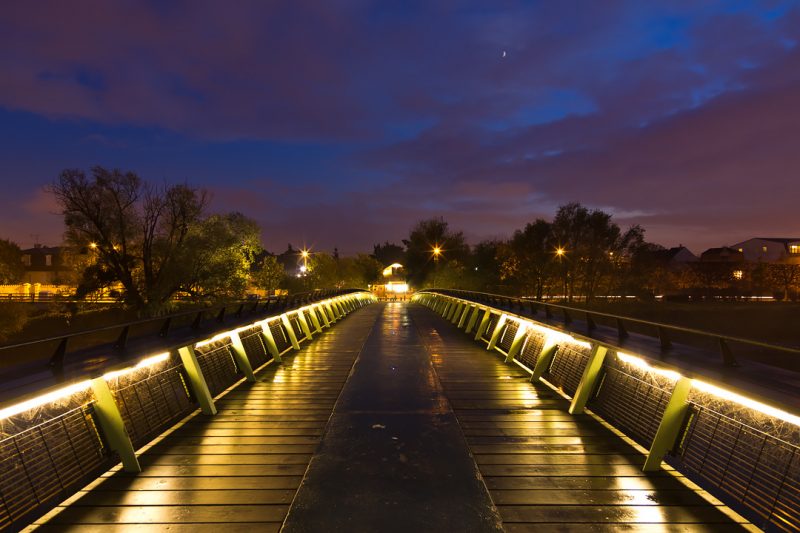 Passerelle sur la Marne © David Briard