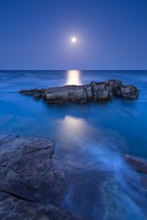 Lever de lune © David Briard