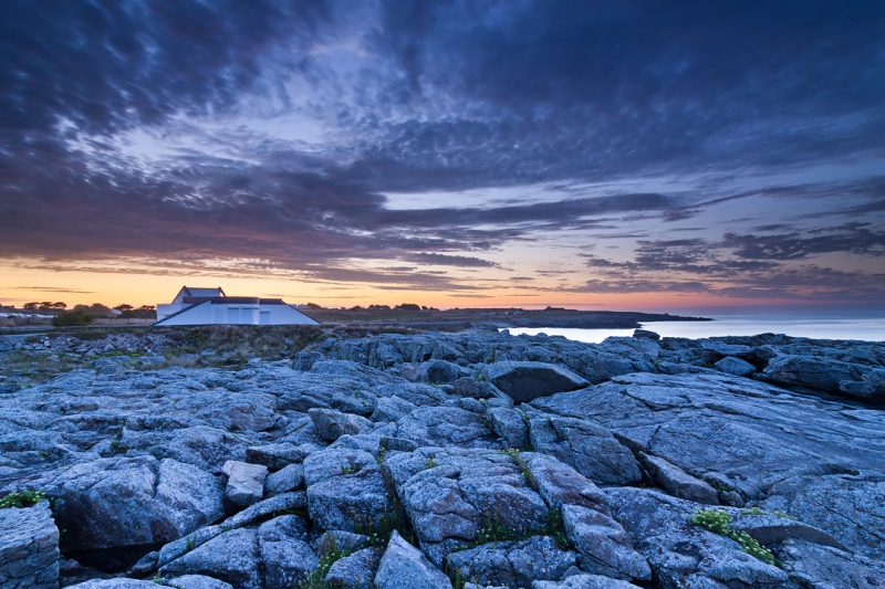 Lever de soleil sur Kerroc'h © David Briard