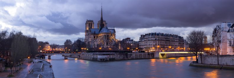 Notre Dame de nuit © David Briard