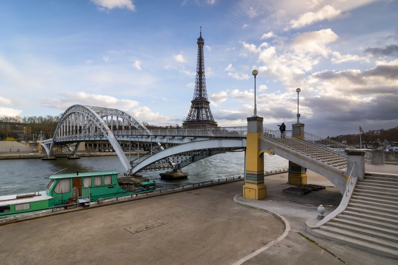 Passerelle Debilly et Tour Eiffel © David Briard