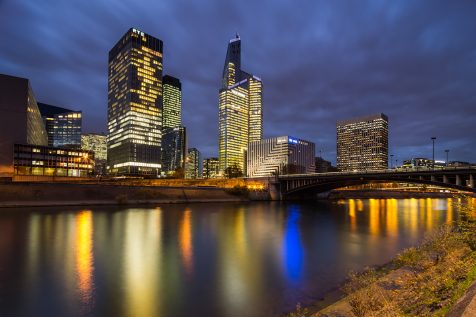 La Défense depuis l'Île de Puteaux © David Briard