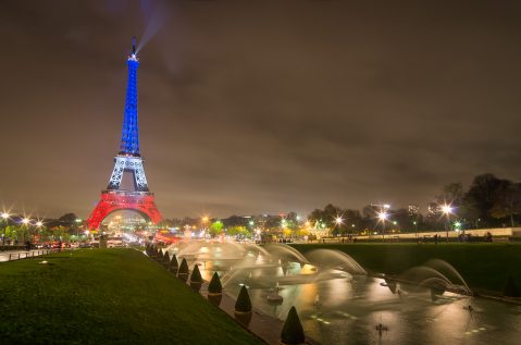 Tour Eiffel tricolore © David Briard