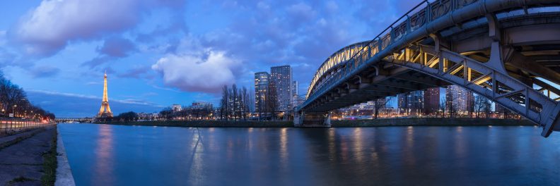 Le Pont Rouelle et le quartier de Grenelle © David Briard