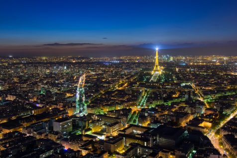 Paris de nuit par David Briard