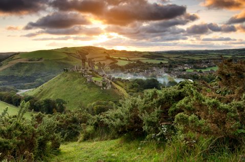 Corfe Castle © David Briard