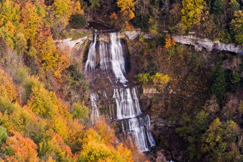 Cascades de l'Éventail © David Briard