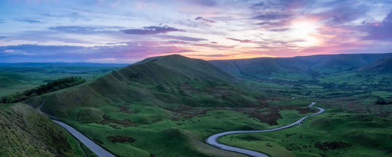 Great Ridge and Vale of Edale © David Briard