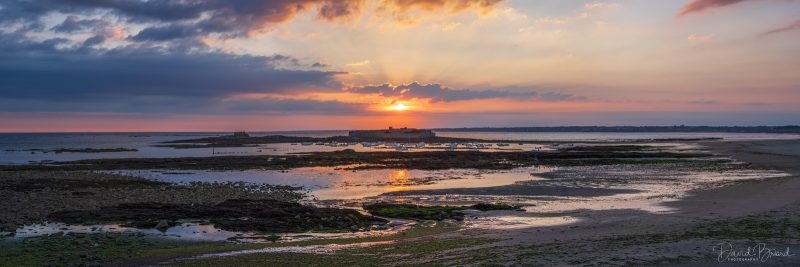 Fort Bloqué au coucher du soleil © David Briard