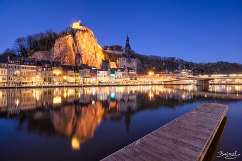 Pier of Dinant at night © David Briard