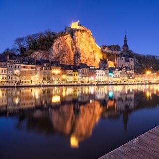 Pier of Dinant at night © David Briard