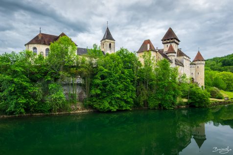 Cléron Castle and Church © David Briard