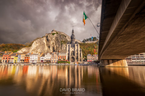 Dinant under Warm Autumn Light © David Briard