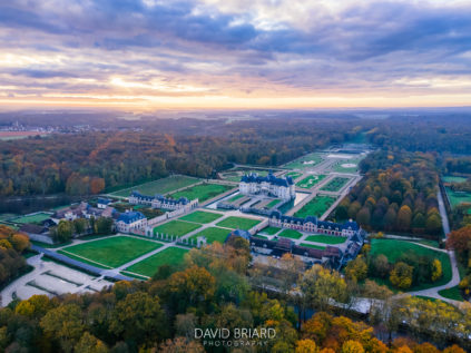 Lever de soleil sur Château de Vaux-le-Vicomte © David Briard