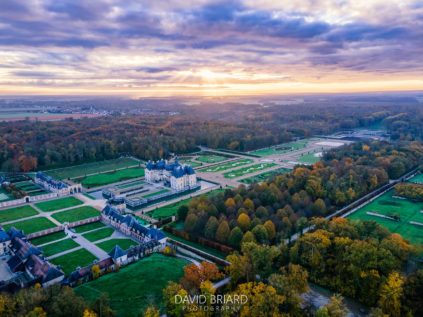 Lever de soleil sur Château de Vaux-le-Vicomte © David Briard